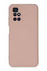 Newface Xiaomi Redmi 10 2022 Kılıf Nano İçi Kadife Silikon - Pudra