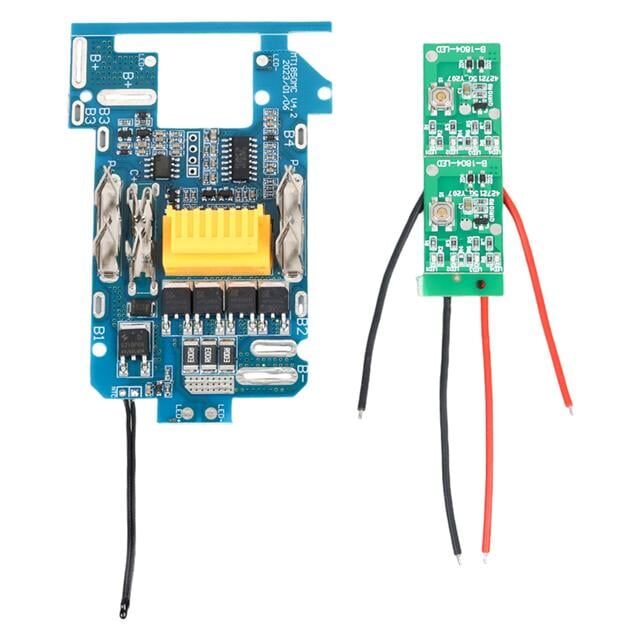Weko Wk-22491 Makita Matkap Bataryası İçin 18v Işık Göstergeli Bms Şarj Deşarj Koruma Devresi