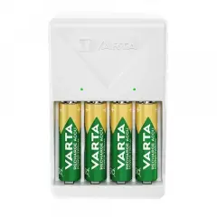 Varta 4xaa 2100 Mah Pilli Beyaz Plug Pil Şarj Ci̇hazı