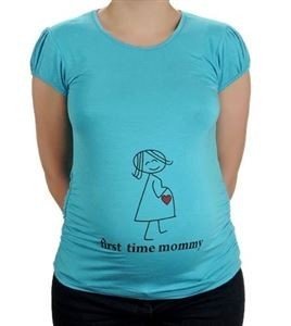 Elija Hamile Kısa Kollu Kalp T-Shirt