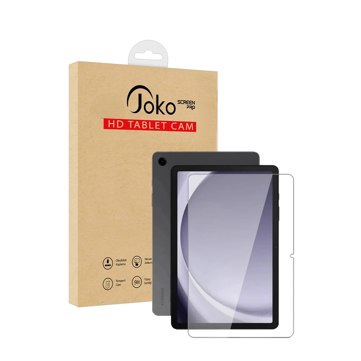 Joko Samsung Galaxy Tab A9 Plus Hd Tablet Cam Ekran Koruyucu - Şeffaf