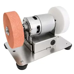 Powermaster Aj001 Mini Masaüstü Taşlama Ve Bileme Makinesi - 24v 8000 Rpm Hız Ayarlı