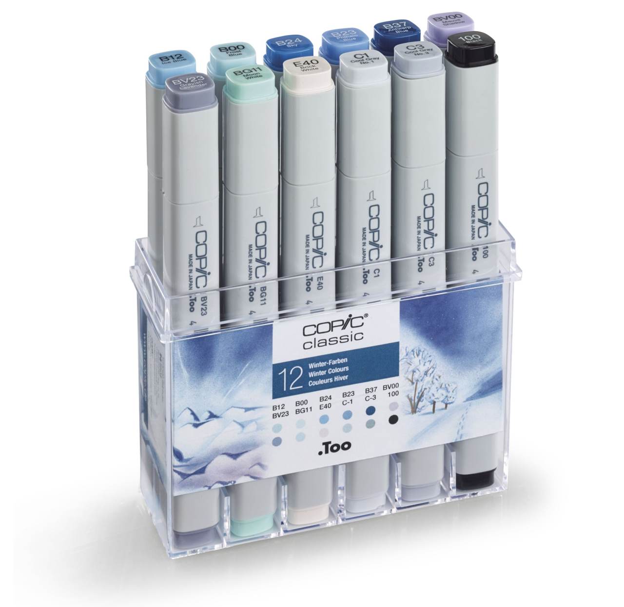 Classic Winter Colours Set - 12'li