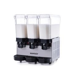 Klasik Triple Soğuk İçecek Dispenseri, 20+20+20 L, Karıştırıcılı, Inox