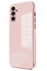 Newface Samsung Galaxy A55 5g Kılıf Volet Silikon - Pembe