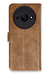 Newface Xiaomi Redmi A3 4g Kılıf Trend S Plus Kapaklı Kılıf - Taba
