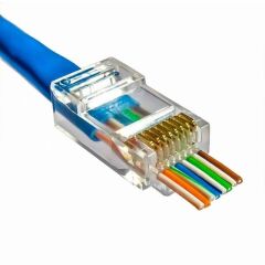 Powermaster Ezrj45 Cat5-cat6 Açık Uçlu Soket 8p-8c (100 Adet)