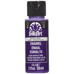 Folkart Enamel Akrilik Boya 59ml. N:4029 Violet Pansy