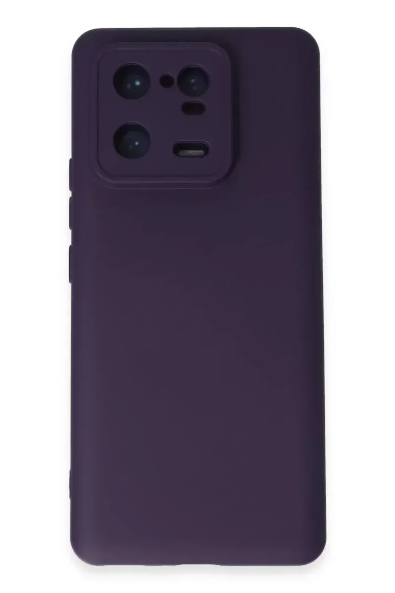Newface Xiaomi Mi 13 Pro Kılıf Nano İçi Kadife Silikon - Mor