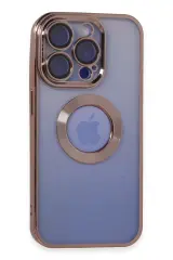 Newface İphone 15 Pro Max Kılıf Slot Silikon - Rose Gold