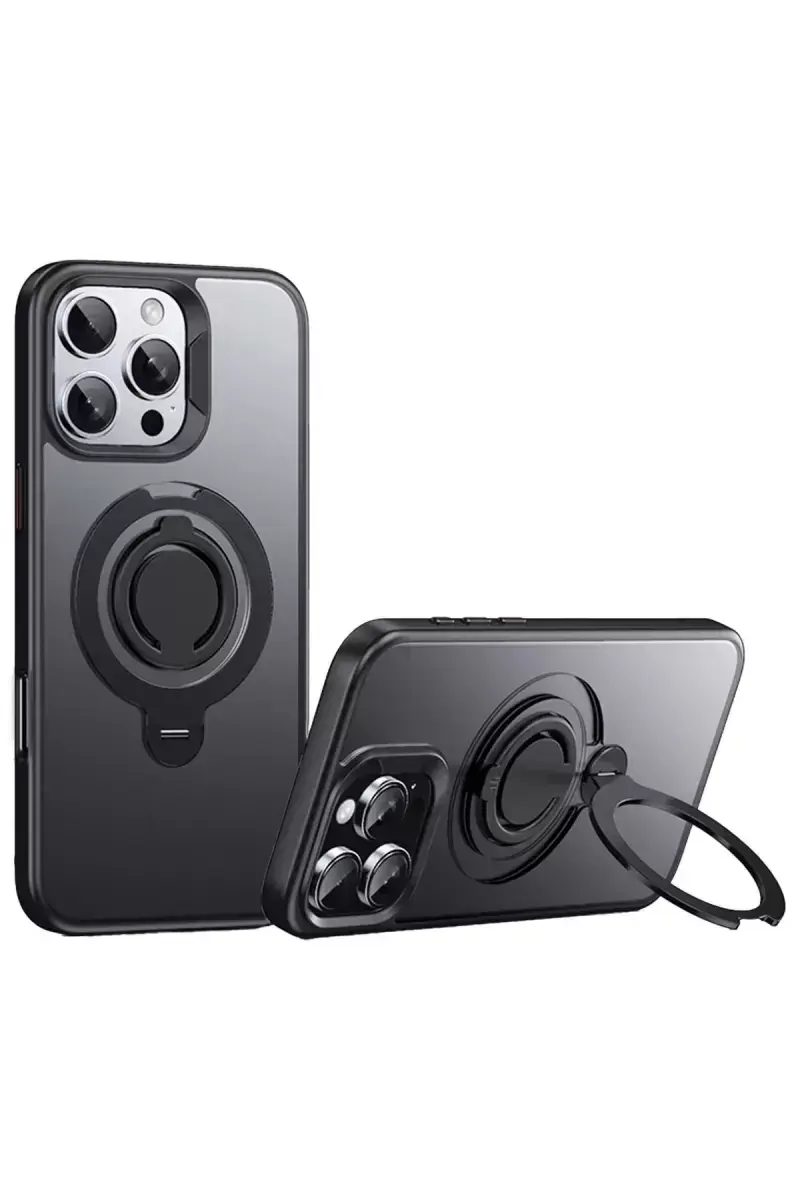 Joko İphone 16 Pro Max Avatar 360 Dönen Magsafe Kapak - Siyah