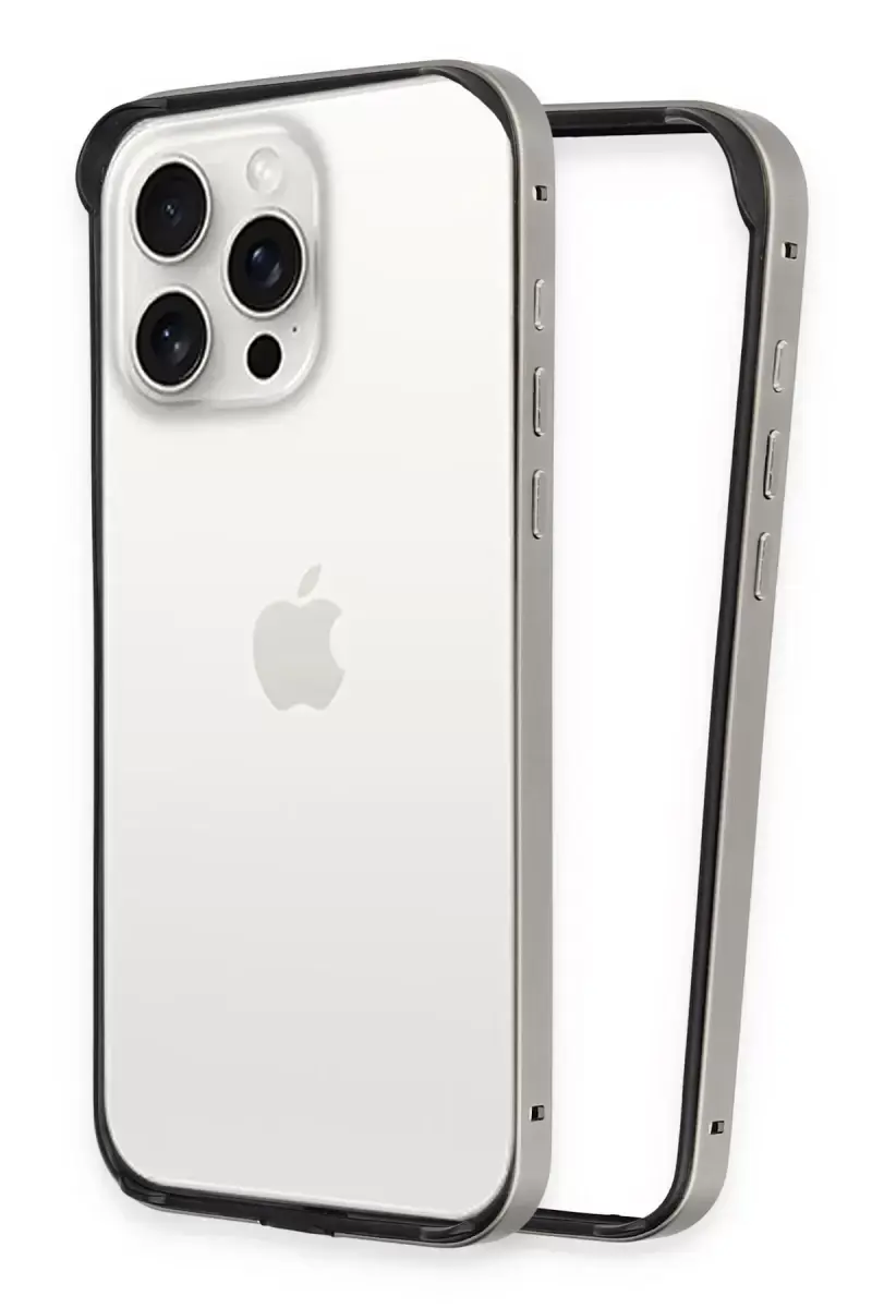 Joko Apple İphone 15 Pro Land Bumper Koruma Kapak - Titan Gri