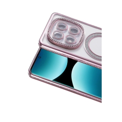 Xiaomi Redmi Note 15 Pro 4g Joke Simli Magneticsafe Kılıf - Pembe