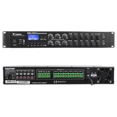 Westa Wm-450ut 450w 6 Bölge Kontrollü Profesyonel Mikser Anfi Bluetooth, Usb Ve Eko Destekli Hat Trafolu Güç Ünitesi