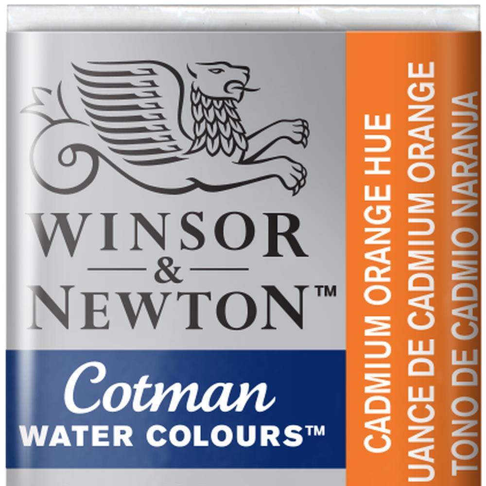 Cotman Yarım Tablet Suluboya N:090 Cadmium Orange Hue