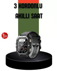 Amoled Ekranlı Akıllı Saat 10 Gün Pil Ömrü