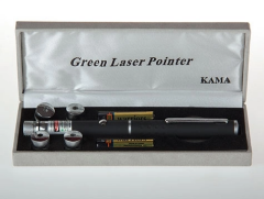 Yeşil Lazer Pointer 50 Mw 15 Km Etkili (5 Başlıklı)