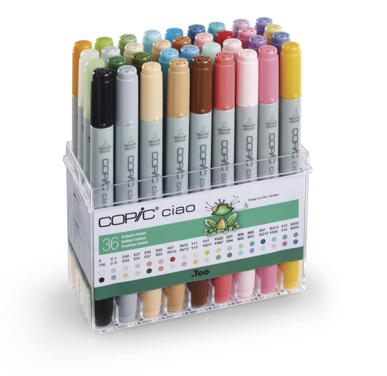 Ciao Brilliant Colours Set 36'lı