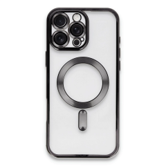 İphone 16 Pro Max Kılıf Kross Magneticsafe Kapak - Siyah