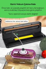 Profesyonel 65 KPA Poşet Kesmeli Gıda Vakum Makinesi