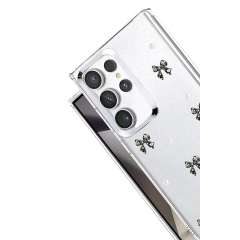 Samsung Galaxy S23 Ultra Fiyonk Desenli Kapak - Desen 8