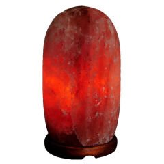 Silindir Şekilli Doğal Himalaya Doğal Kaya Tuzu Lambası Kablolu Ampullü Pembe 2-3 Kg