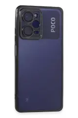 Newface Xiaomi Poco X5 Pro 5g Kılıf Razer Lensli Silikon - Siyah