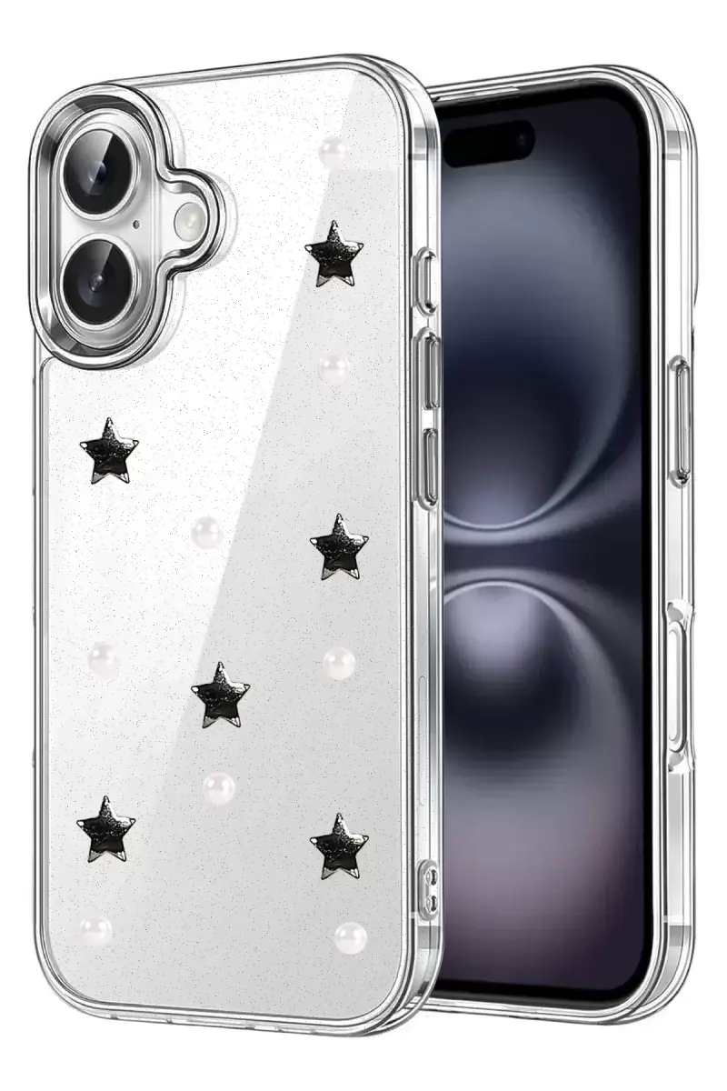 Newface Apple İphone 16 Fiyonk Desenli Kapak - Desen 7