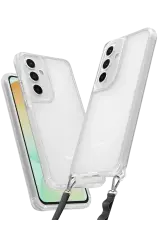 Newface Samsung Galaxy A14 4g Kılıf Penta Silikon Kılıf - Şeffaf