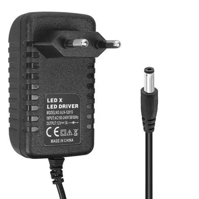 Powermaster Pm-2266 12 Volt - 1 Amper 5.5*2.5 Mm Uçlu Priz Tipi Matkap Şarj Adaptörü
