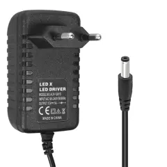 Powermaster Pm-2266 12 Volt - 1 Amper 5.5*2.5 Mm Uçlu Priz Tipi Matkap Şarj Adaptörü