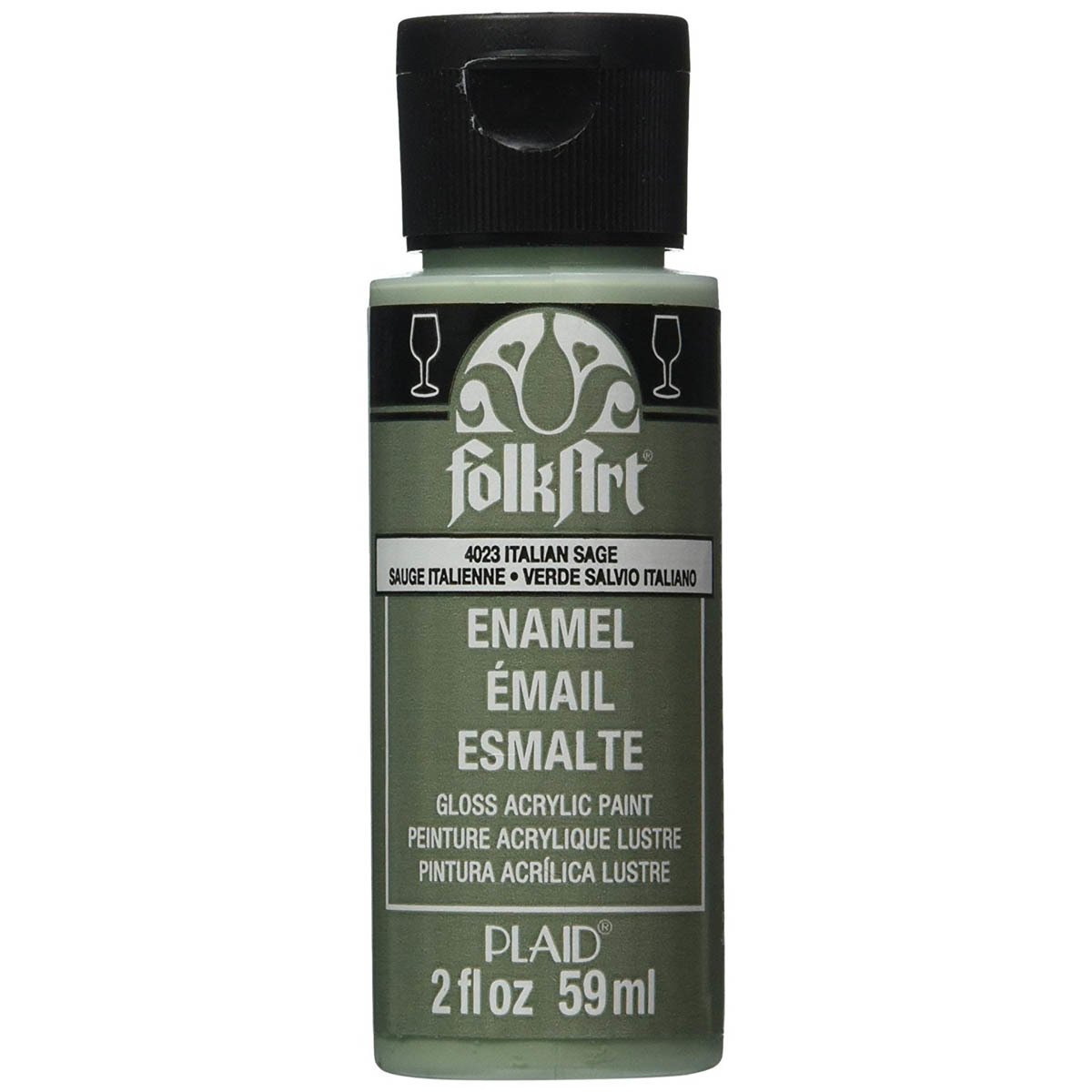 Folkart Enamel Akrilik Boya 59ml. N:4023 Italian Sage