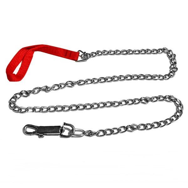 Ans Köpek Gezdirme Zinciri 2mm/120 cm Kırmızı