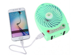 Şarjlı Taşınabilir Mini Fan - Vantilatör