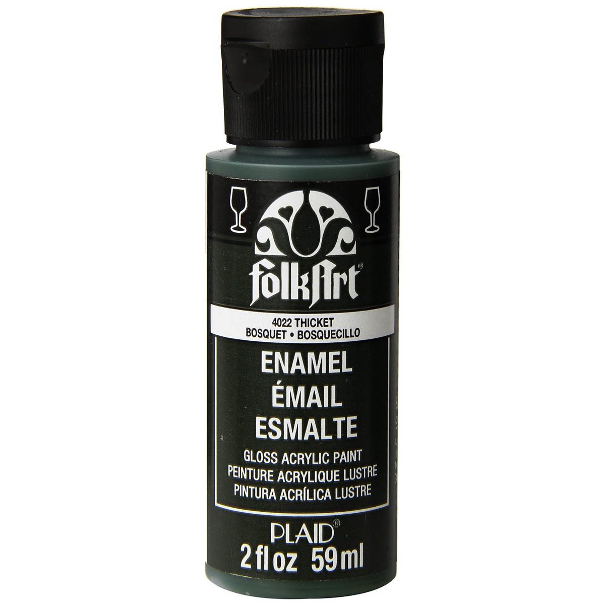 Folkart Enamel Akrilik Boya 59ml. N:4022 Thicket