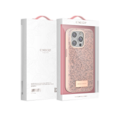 Onegif  İphone 14 Pro Bright Simli Kapak - Siyah