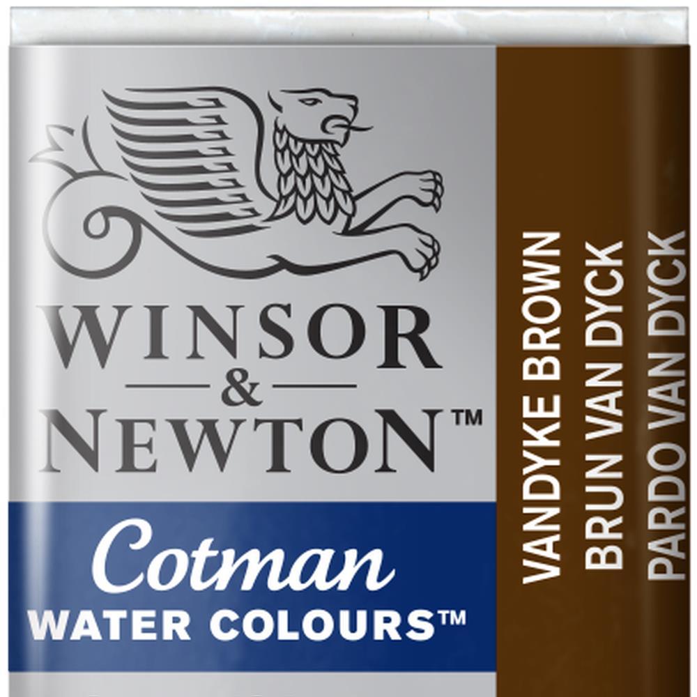 Cotman Yarım Tablet Suluboya N:676 Vandyke Brown