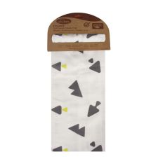 Sevi Bebe Organik Müslin Battaniye 90x90 - Üçgen Desen