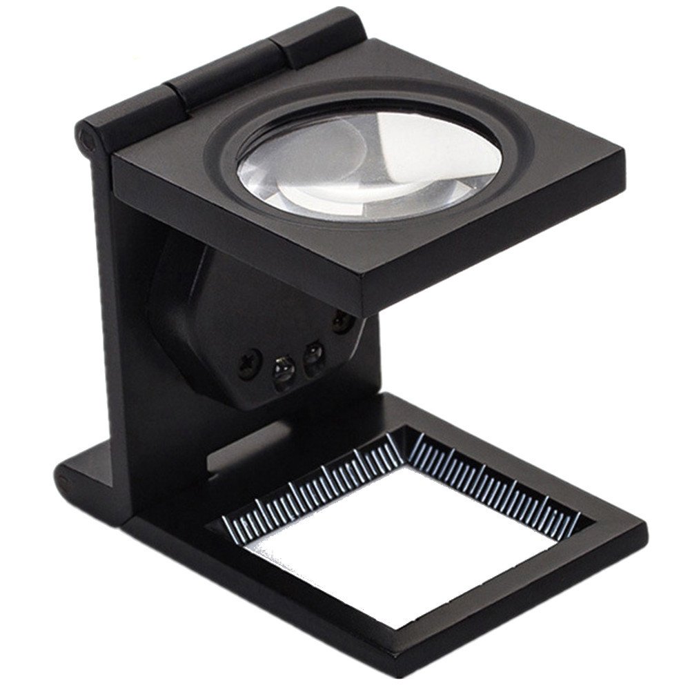 Işıklı Metal Loupe 10X