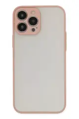 Newface İphone 15 Pro Kılıf Montreal Silikon Kapak - Pembe