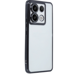 Xiaomi Poco X6 Kılıf Razer Lensli Silikon - Siyah