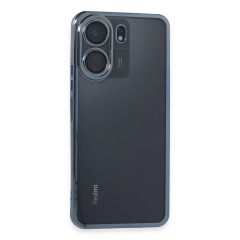 Xiaomi Redmi 13c Kılıf Razer Lensli Silikon - Lacivert