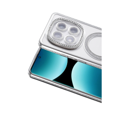 Xiaomi Redmi Note 15 Pro Plus 5g Joke Simli Magneticsafe Kılıf - Gümüş