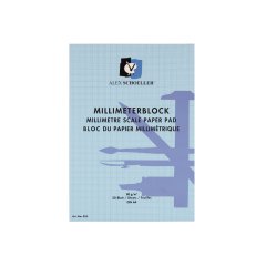 Milimetrik Blok Mavi A4 20 Yaprak