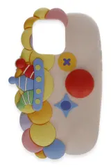 Newface İphone 15 Pro Max Kılıf Poky Karakter Silikon Kapak - Desen 7