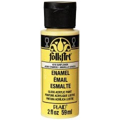 Folkart Enamel Akrilik Boya 59ml. N:4018 Sunflower