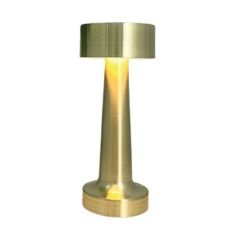 GRV-810 Şarj Edilebilir Masa Lambası, 9x21 cm, Altın
