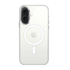 İphone 16 Plus Kılıf Pc Real Magsafe Kapak - Şeffaf
