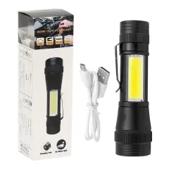 Powermaster Metal Su Geçirmez 3400 Lümen Power Ledli Şarjlı El Feneri Pm-14622