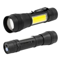 Powermaster Metal Su Geçirmez 3400 Lümen Power Ledli Şarjlı El Feneri Pm-14622